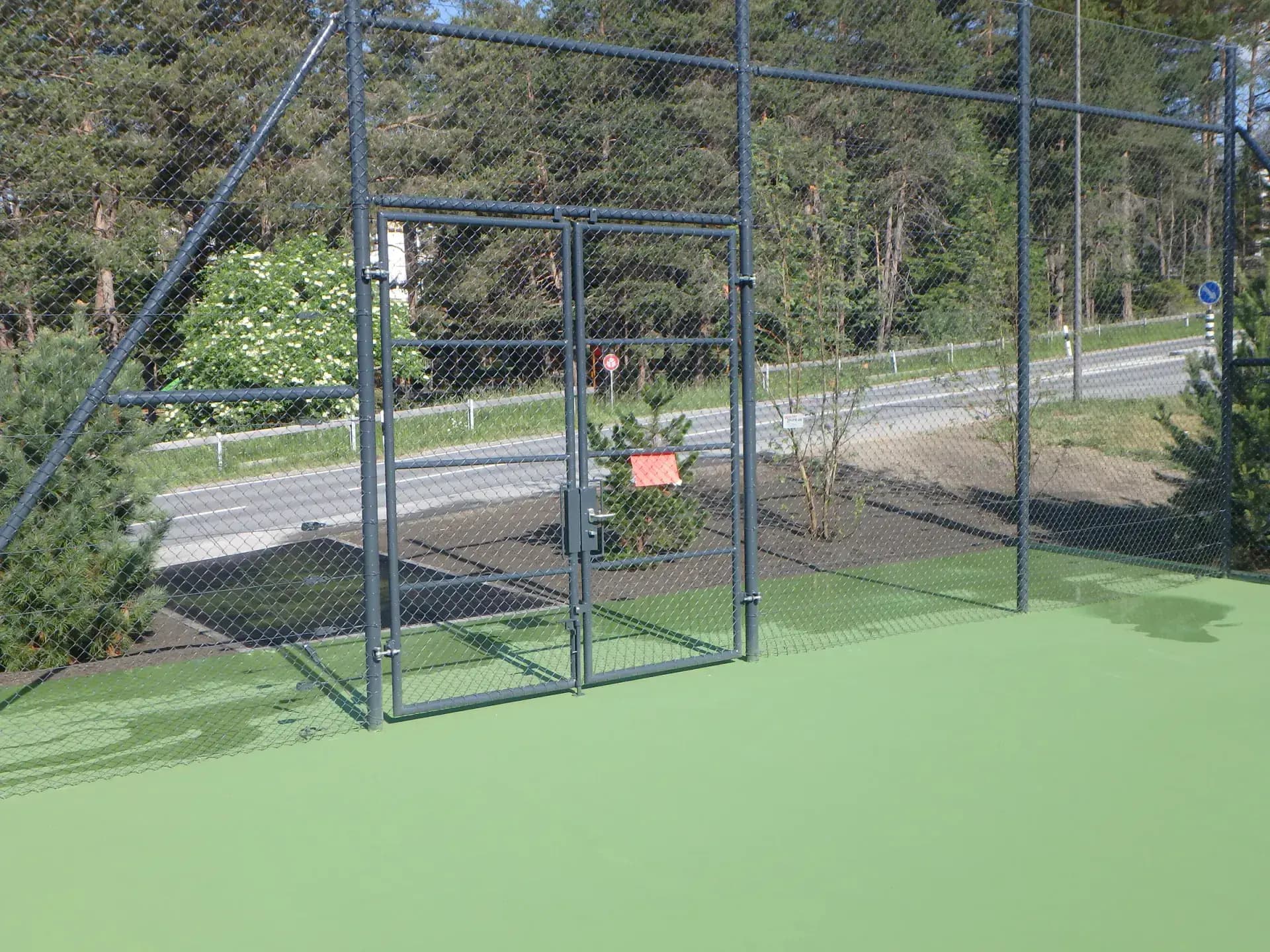 Ballfang für Tennis von der Walter Zäune AG (2)