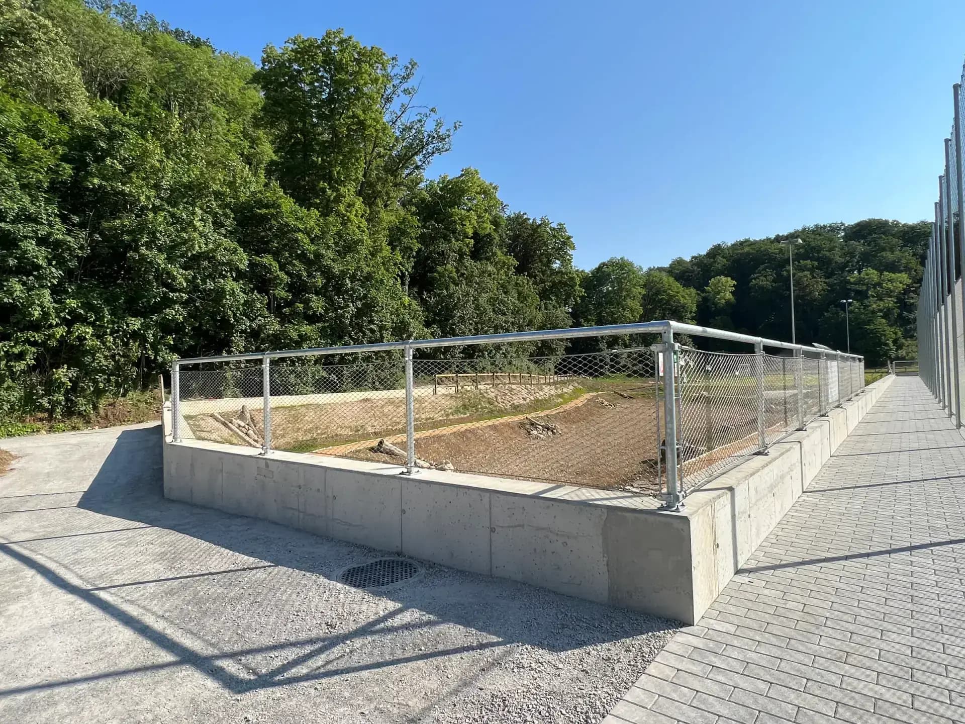 Sportplatzanlage Schweizersbild, Schaffhausen, Referenzprojekt der Walter Zäune AG (2)