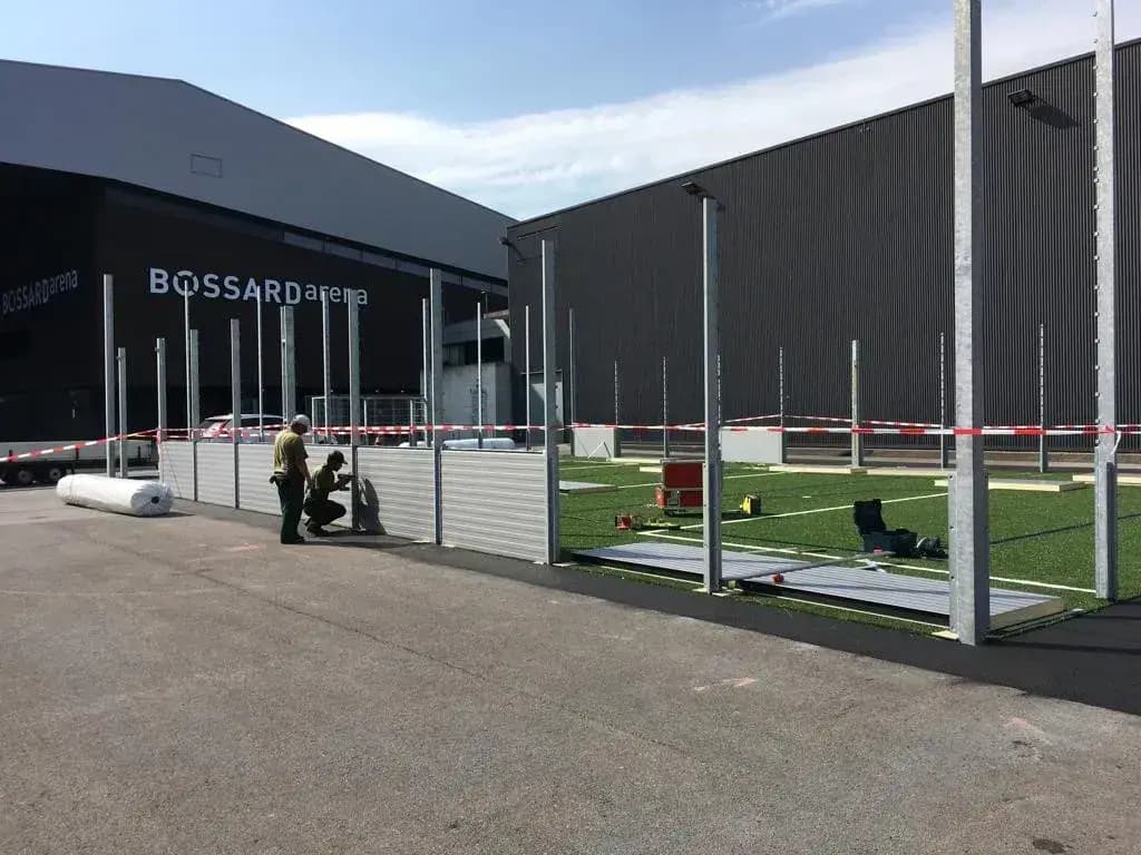 Multifunktionsanlage Arenaplatz, Zug, Referenzprojekt der Walter Zäune AG (8)