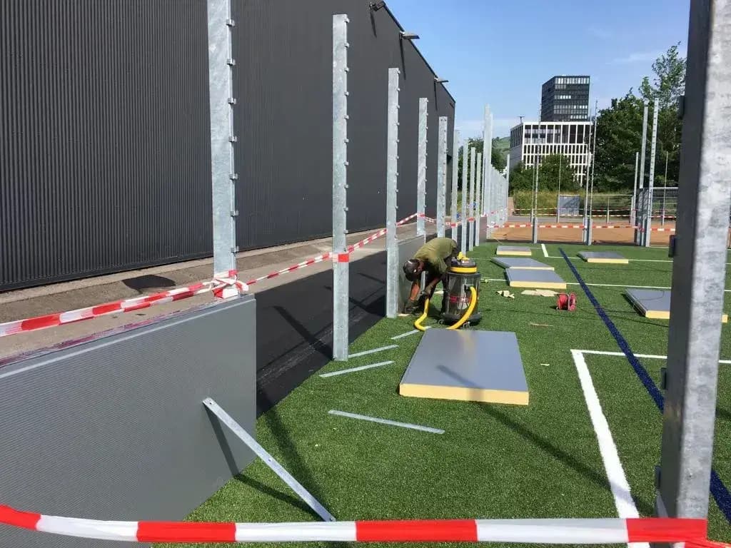 Multifunktionsanlage Arenaplatz, Zug, Referenzprojekt der Walter Zäune AG (7)