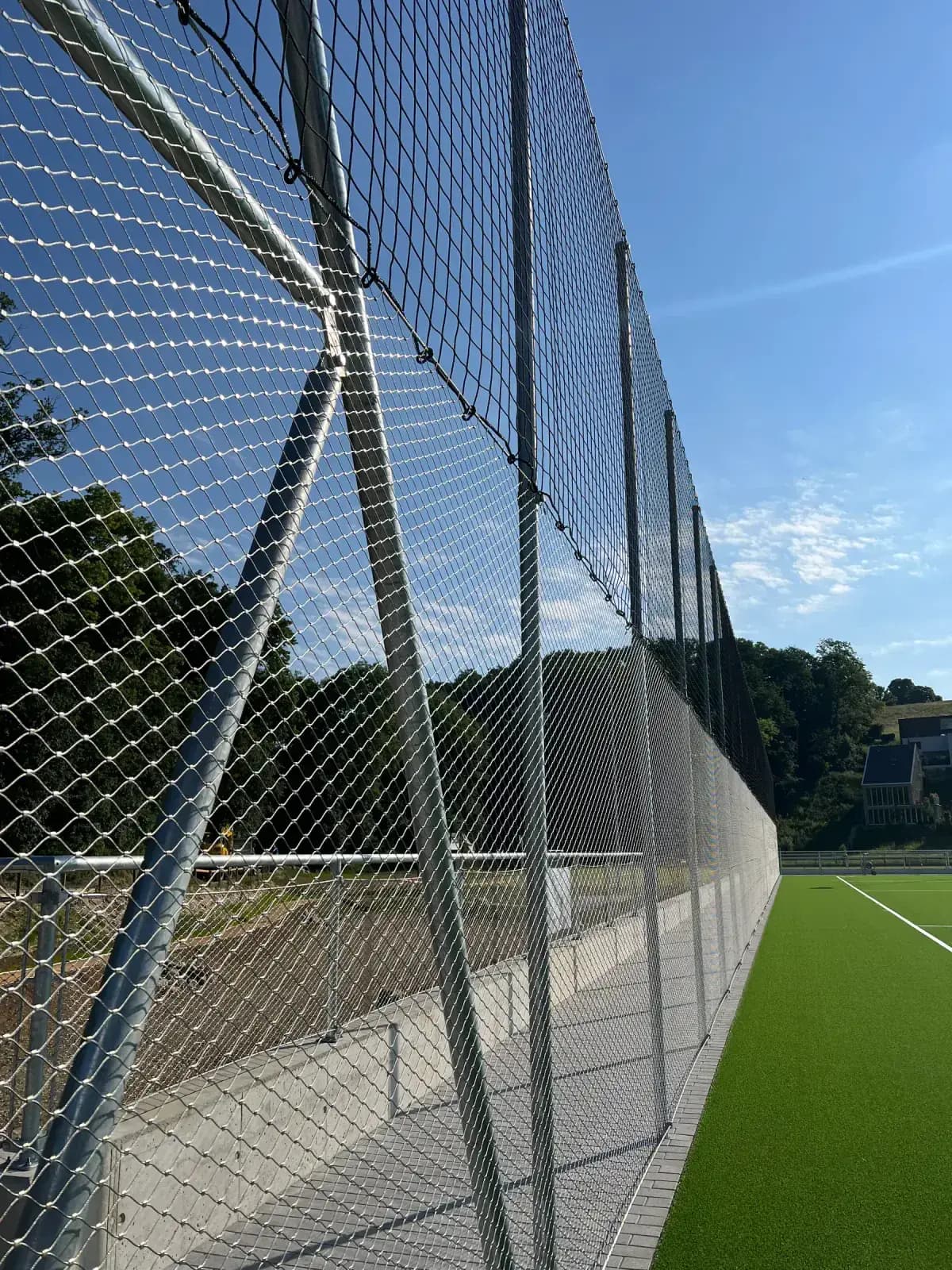 Sportplatzanlage Schweizersbild, Schaffhausen, Referenzprojekt der Walter Zäune AG (7)