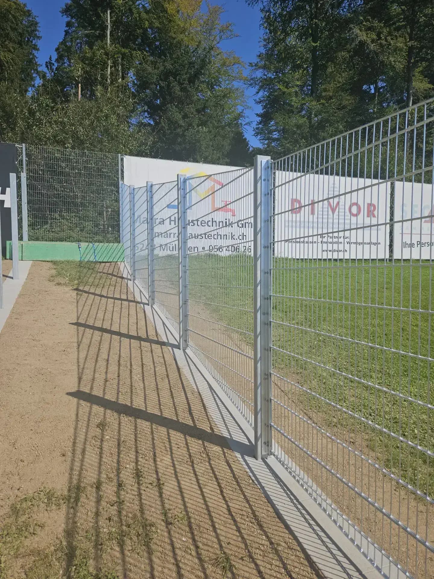 Stadion Esp, Baden, Referenzprojekt der Walter Zäune AG (2)