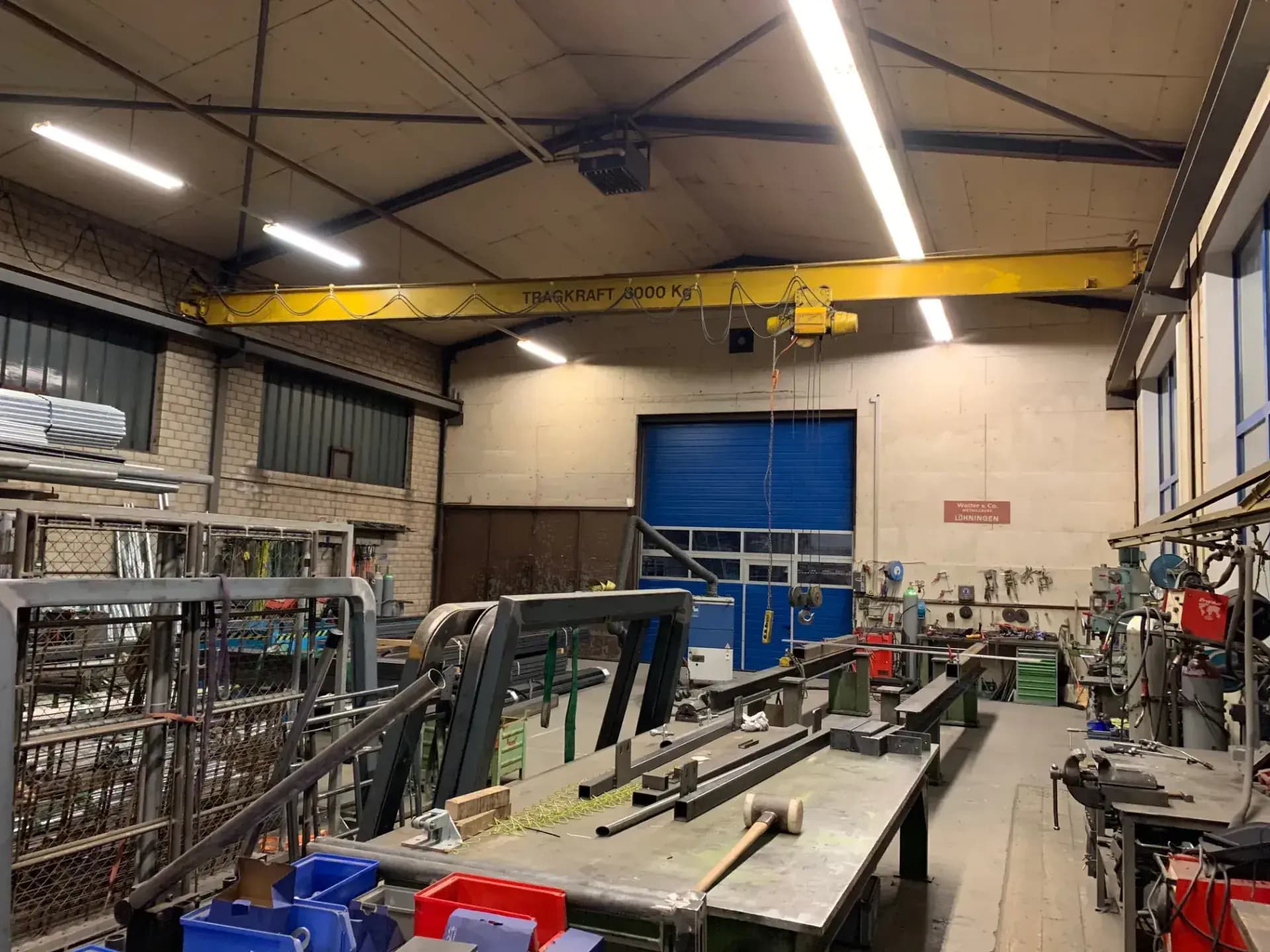 Eigene Produktion in der Werkstatt der Walter Zäune AG in Löhningen (3)