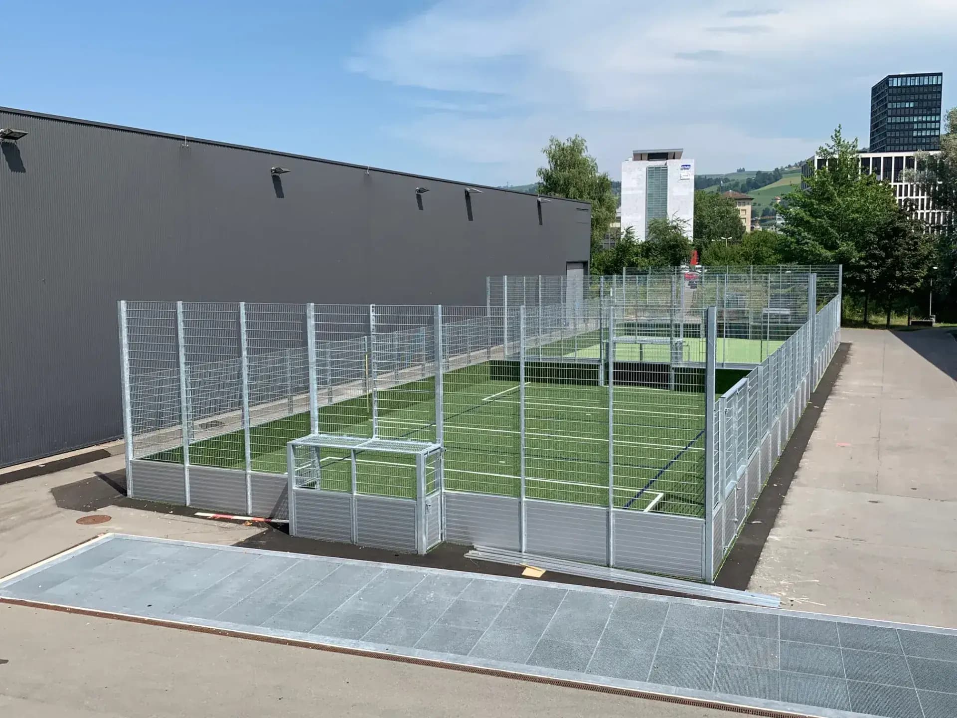 Ballfang Gittermatten von der Walter Zäune AG (8)