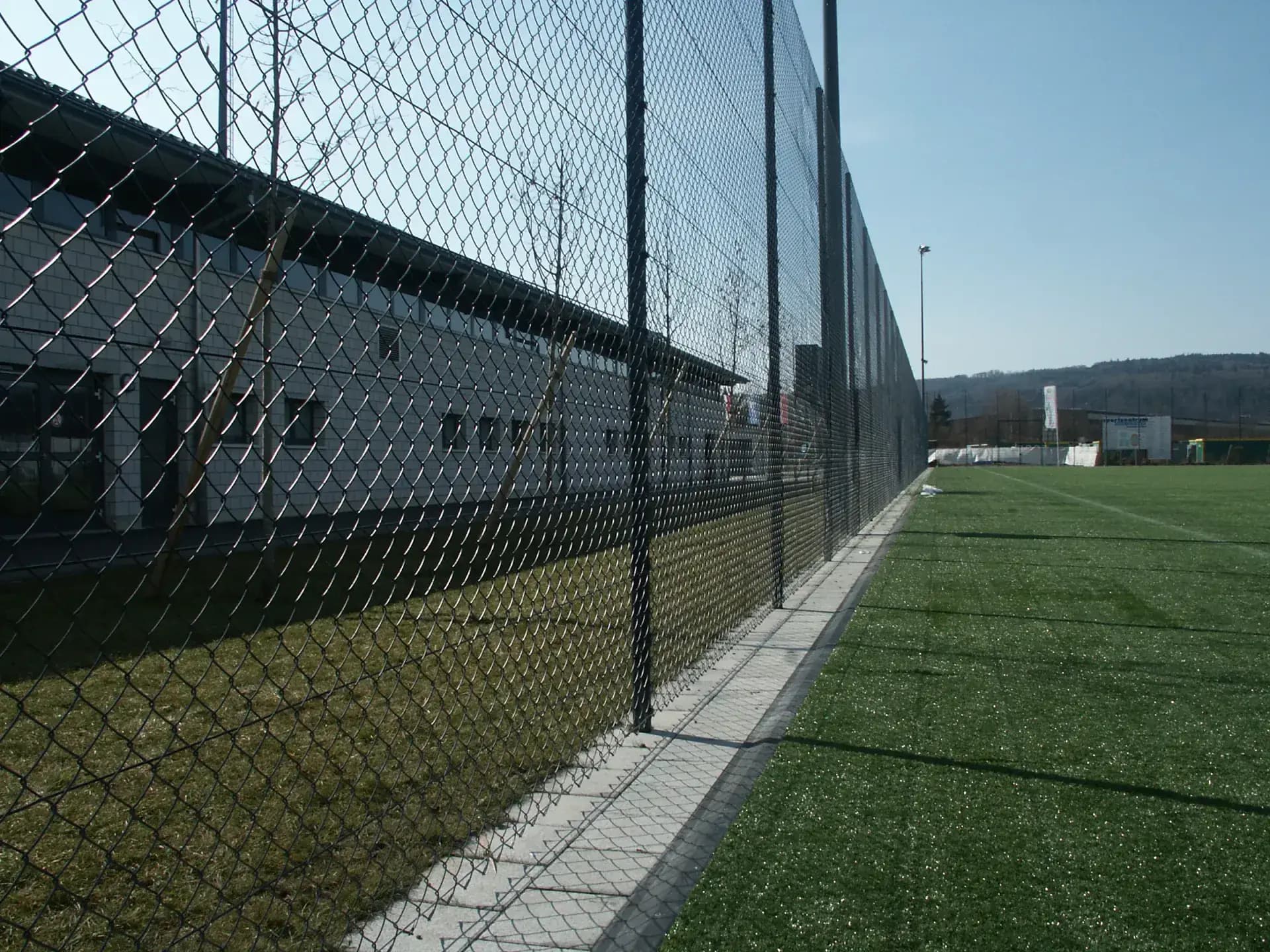 Ballfang Diagonalgeflecht von der Walter Zäune AG