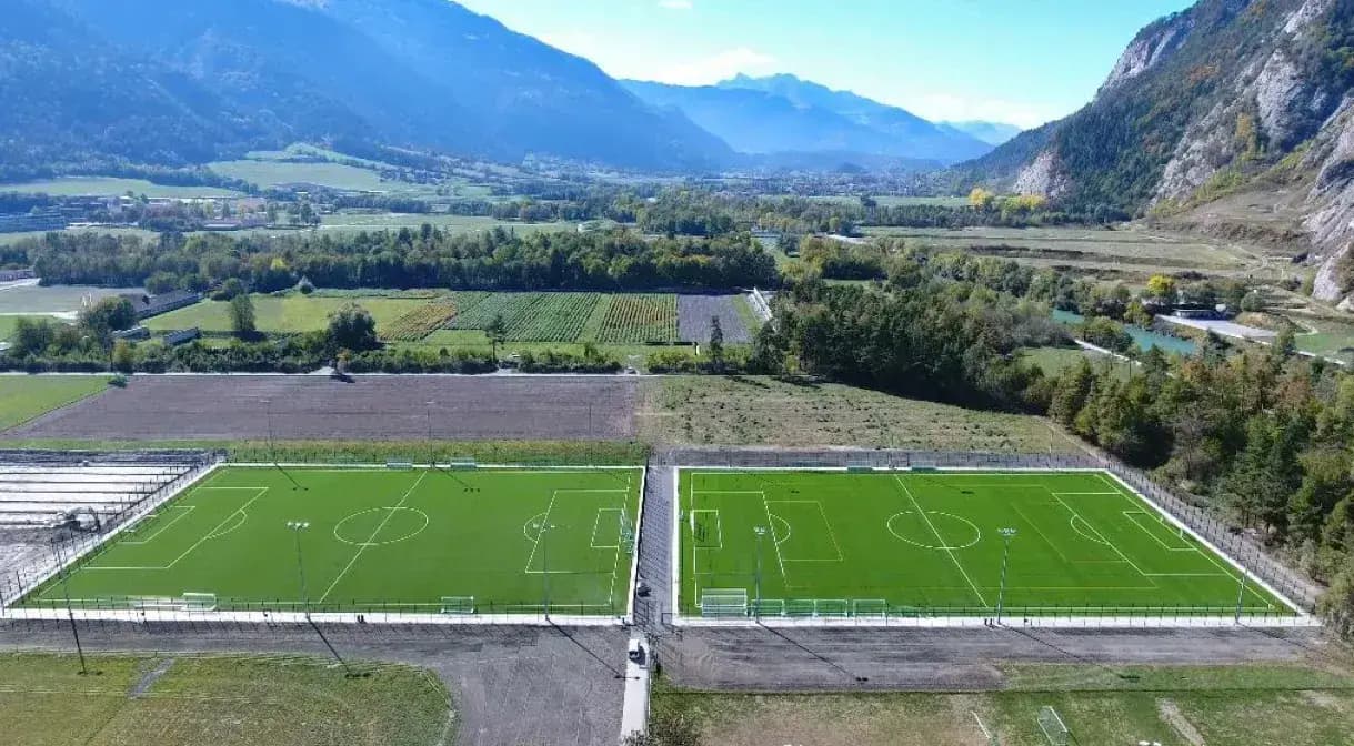 Obere Au, Chur, Referenzprojekt der Walter Zäune AG