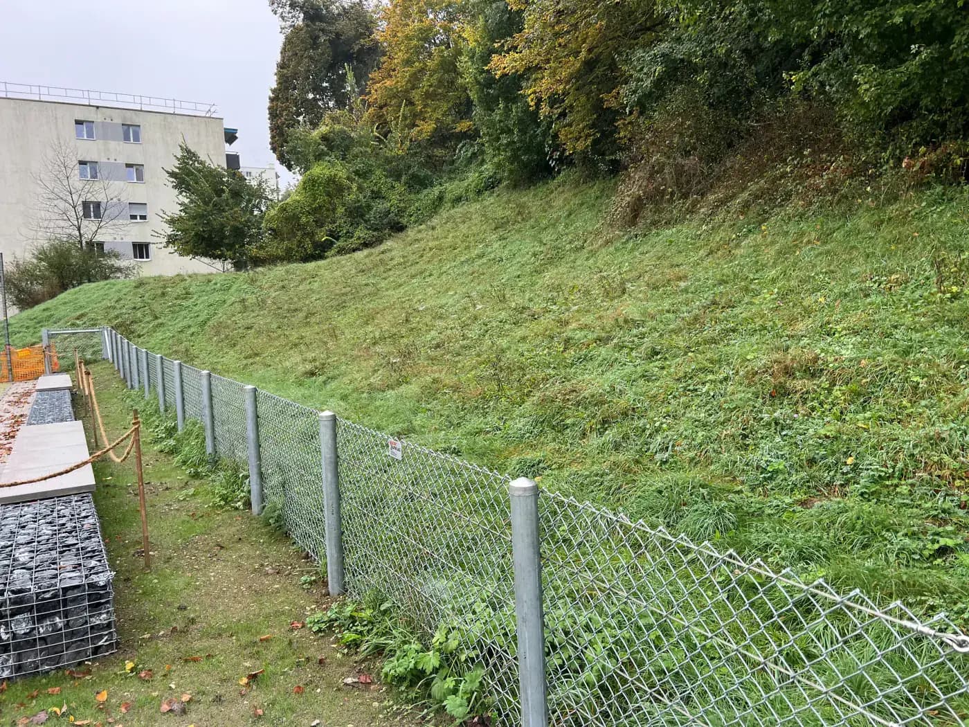 Steinschlagschutz, Birch SH, Referenzprojekt der Walter Zäune AG (2)