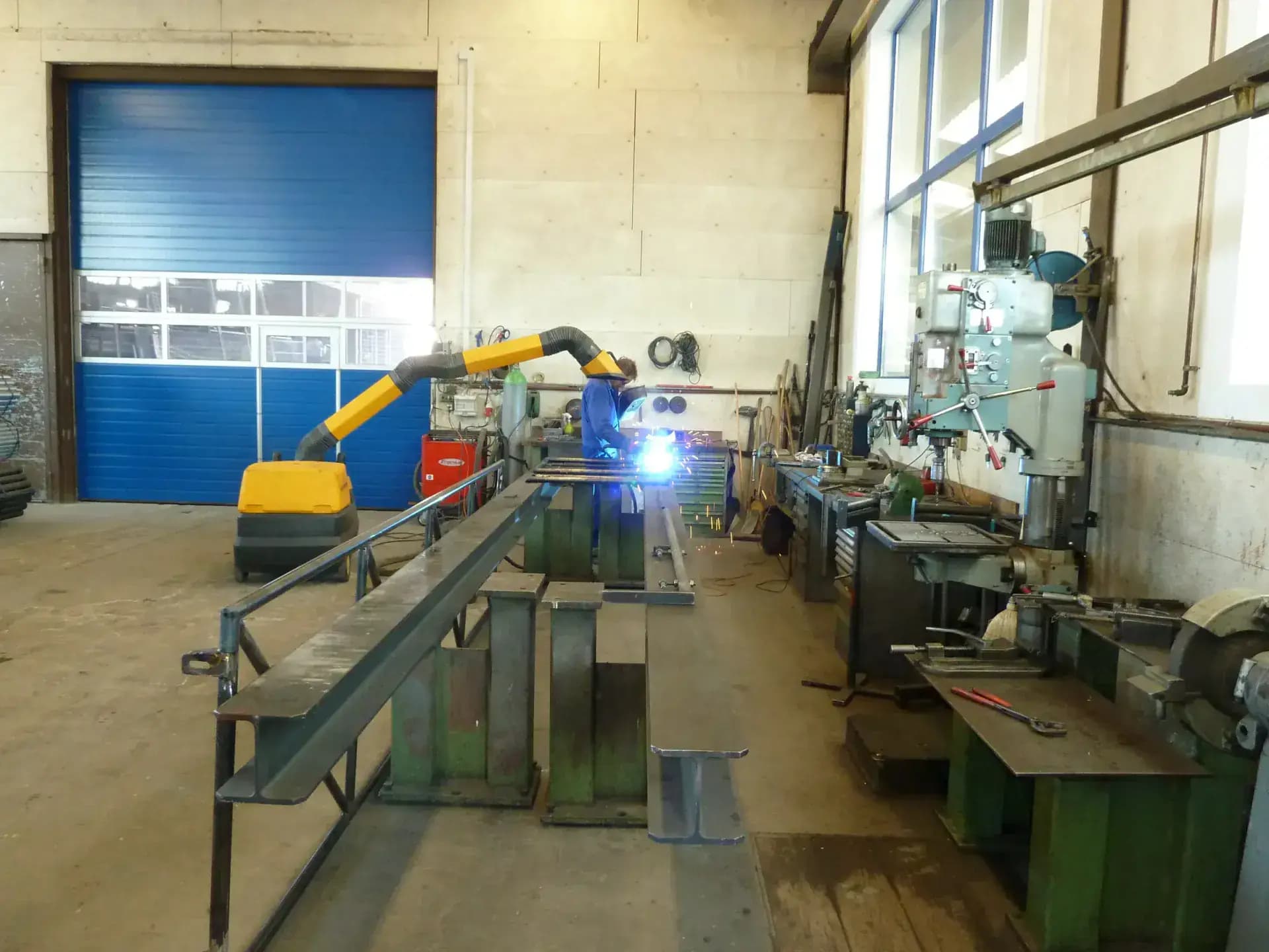 Eigene Produktion in der Werkstatt der Walter Zäune AG in Löhningen (2)