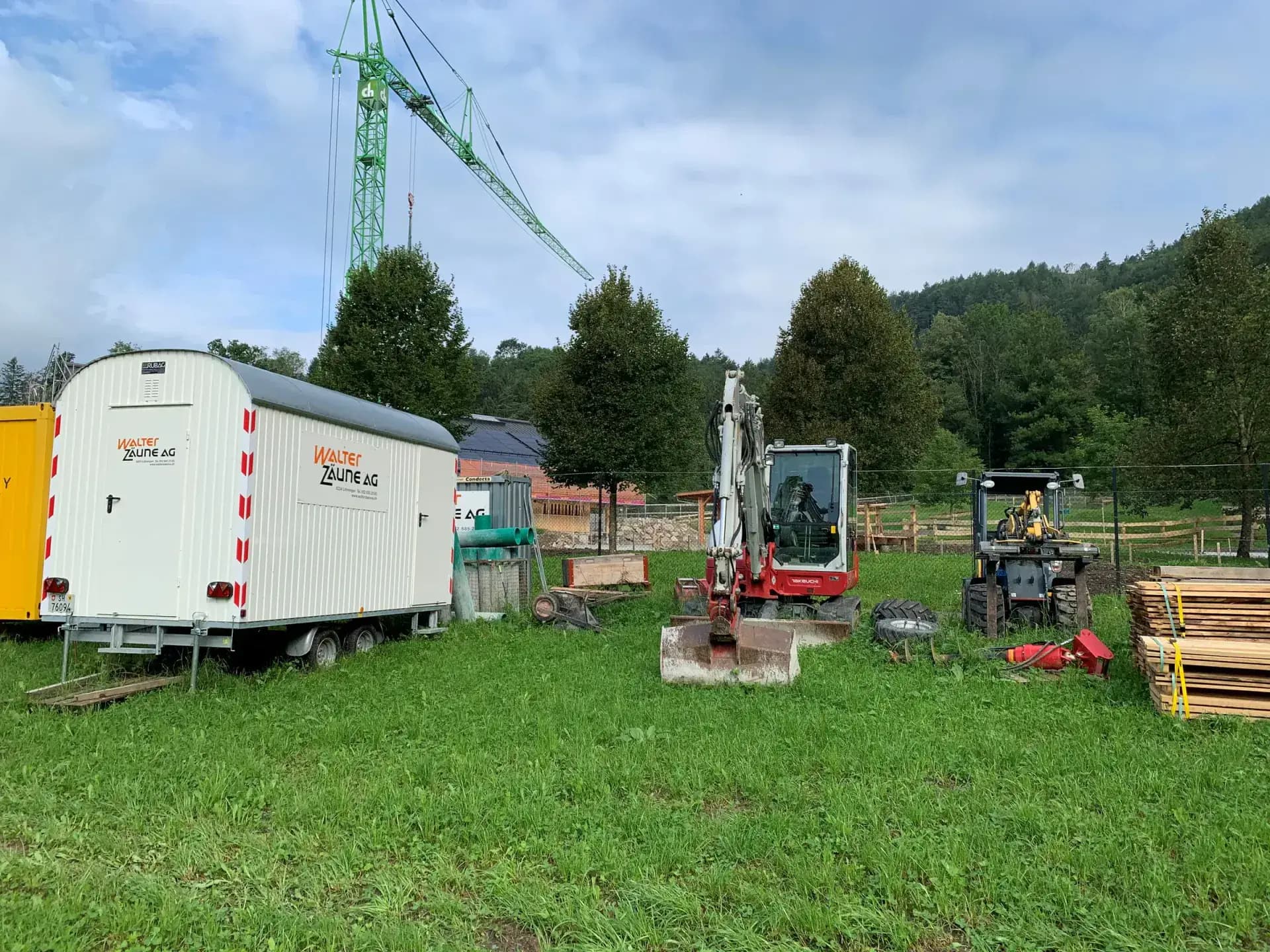 Tierpark Goldau, Referenzprojekt der Walter Zäune AG